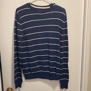 H&M Men’s Blue Striped Sweater